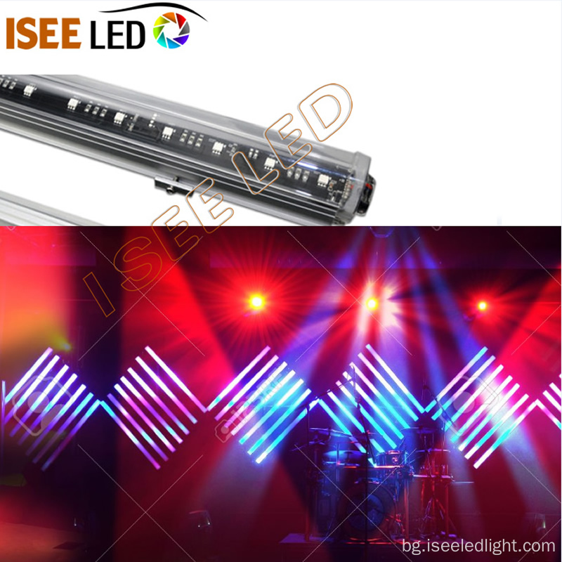 RGB DMX Control 16 пиксела LED линейна тръба