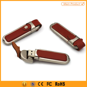 bulk items leather pendrive 16gb usb flash drive