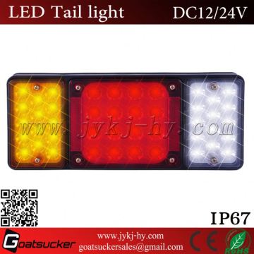 80000 lifespan plastic texture tractor light LED tail lamp 3w