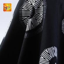 Tissu de satinette de coton de conception adaptée aux besoins du client pour la robe