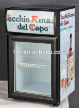 Mini freezer showcase display cooler display cooler