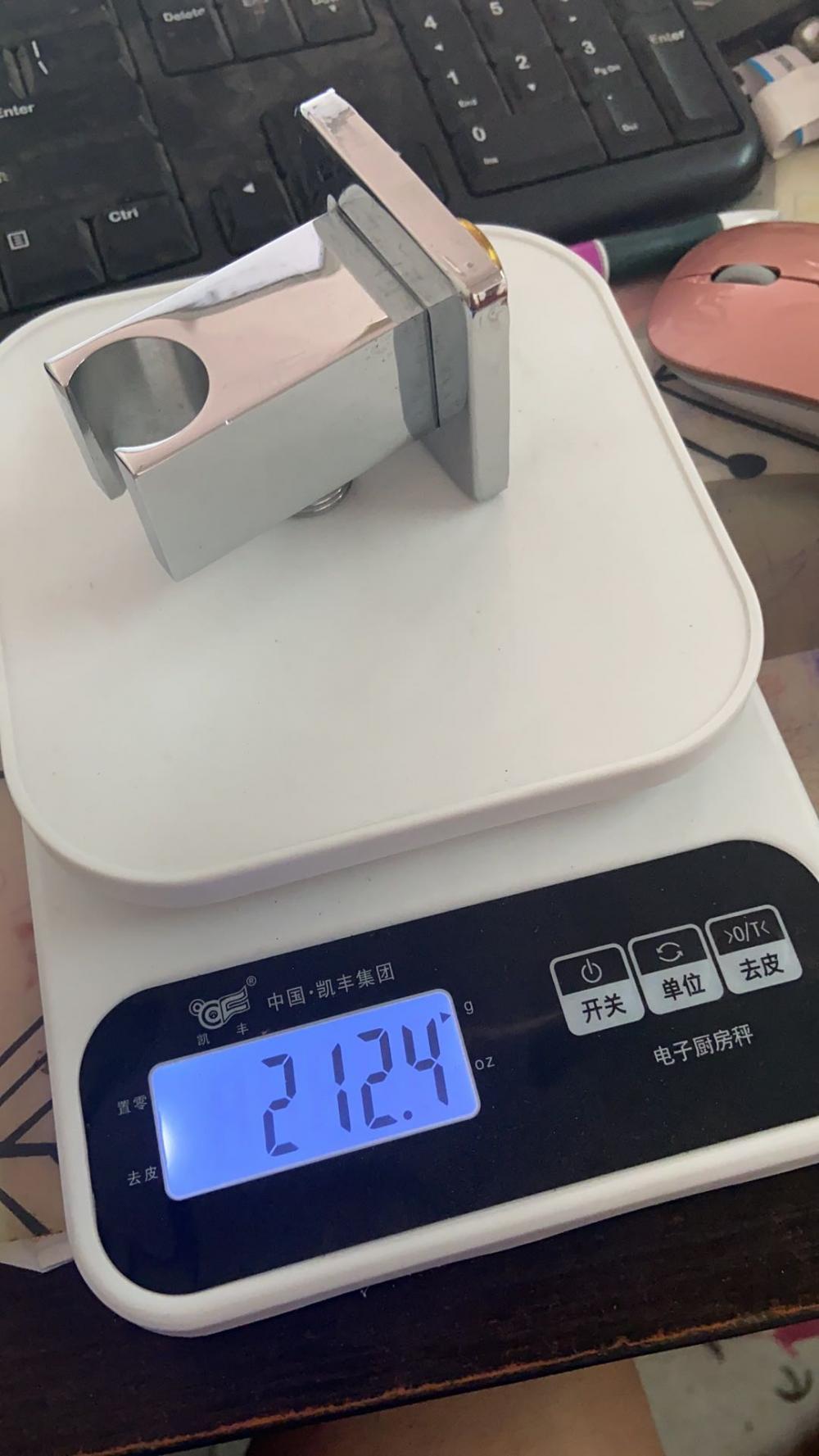 새로운 디자인 욕실 화장실 브래킷 황동 크롬 도금 후크 샤워 밸브