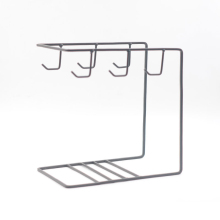 iron coffee cup stand table kitchen tidy storage