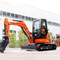 Tracks en caoutchouc de mini-excavateur de 3,5 tonnes