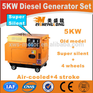 Air cooled type small diesel generator for home use