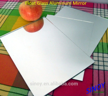 2mm-6mm Float Glass Environment Friendly Mirror Glass, Copper Free Aluminum Mirror Glass