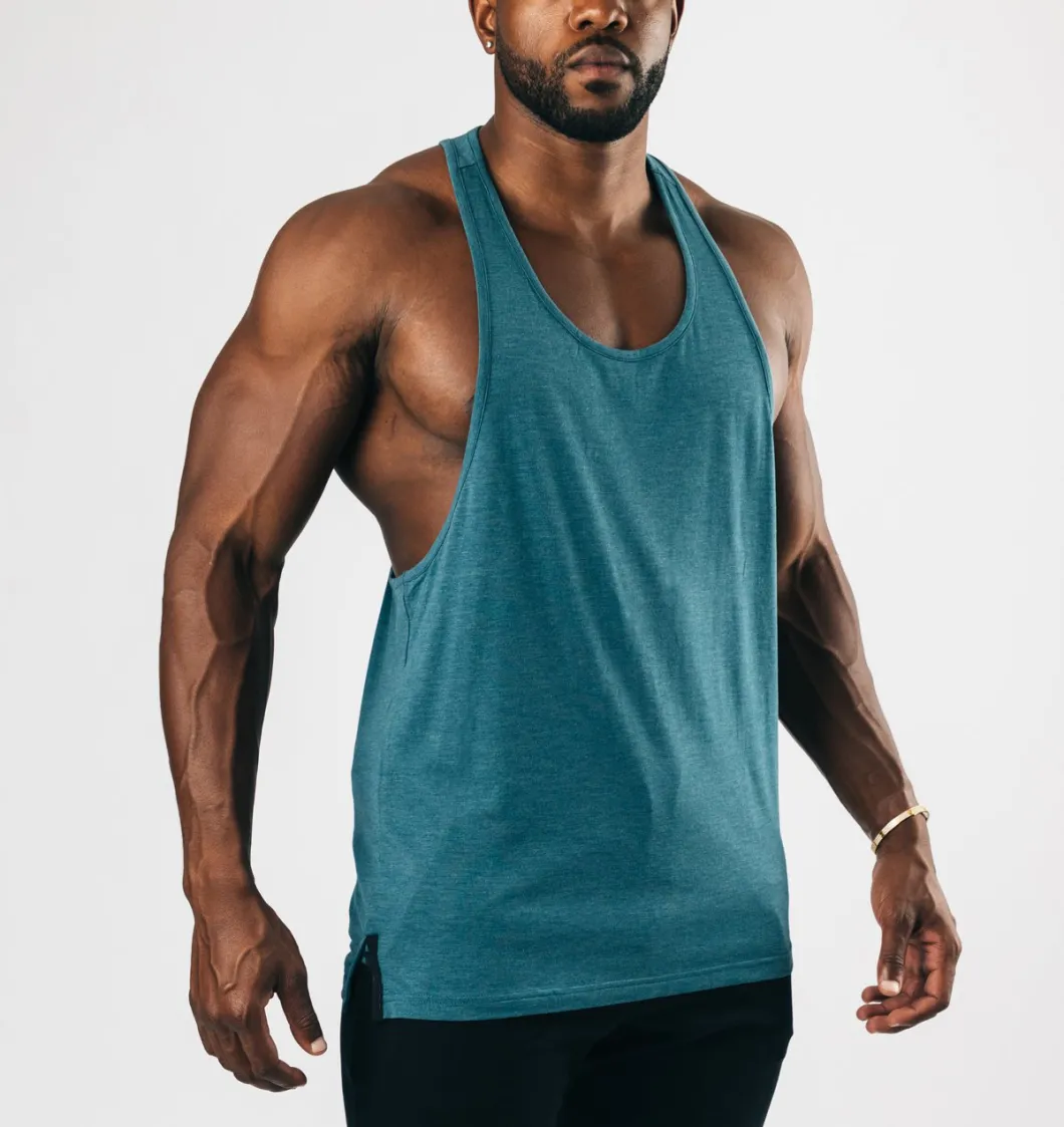 Durable 94% Cotton 6% Spandex Wife-Beater