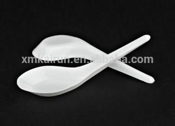 Customized Color plastic chinese soup spoon?disposable soup spoon (135mm)