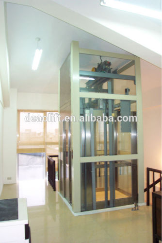 4 Person Passenger Lift Glass Home Elevator