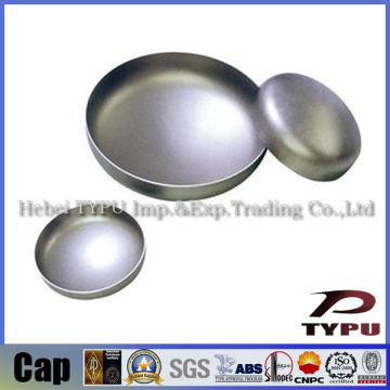 Carbon steel pipe cap, stainless steel pipe fitting cap