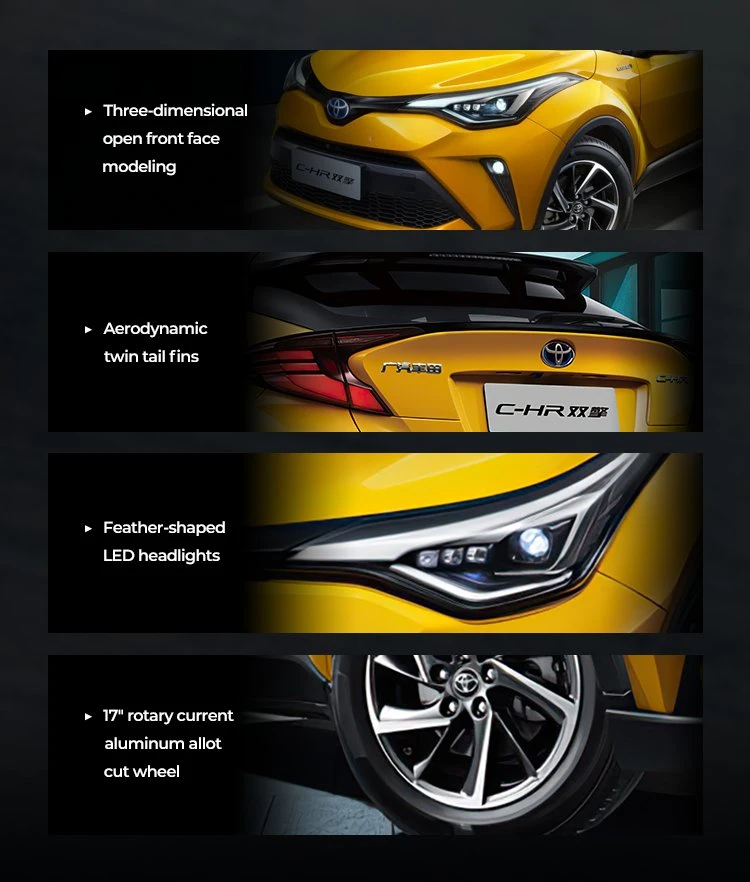 Toyota Upgrade LED Dynamic Tail Light Tail Lamp Bars Chr C-Hr 2018-2020 Through Taillight Taillamp Assembly Plug and Play New Car