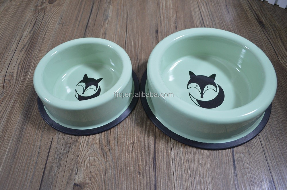 Durable Enamel Pet Bowl Set Pet Tray Cat Feeder Dog Feeder