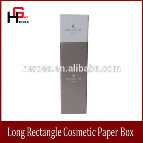 Trade Assurance Luxury Customized Packaging Long Rectangle Cosmetic Paper Box