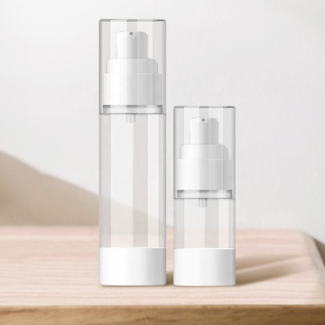 Portable Vacuum Cosmetic Lotion Dispenser in 15/30/50/80/100ml Sizes