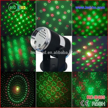 mini laser stage lighting/mini moving head laser disco lights/programmable 3W sound control mini disco laser light