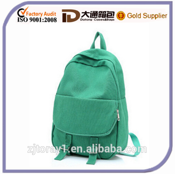 Simple design canvas high school backpack