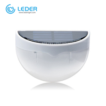 LEDER Half Circle White LED Outdoor Wall Light