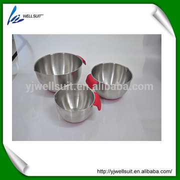 stainless steel fondant cheap stainless steel bowl