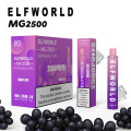 Premium -Qualität ELFWorld MG2500 Puffs Einweg -Vape -Stift
