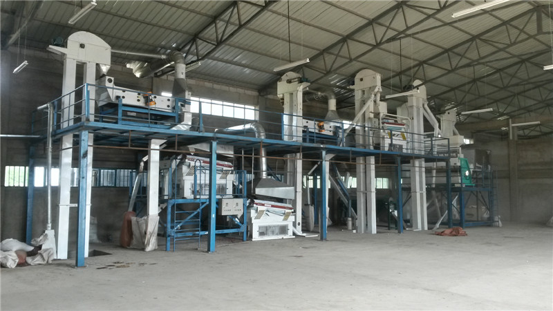 planta de limpeza de sementes seed cleaning plant