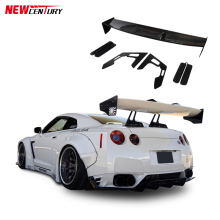 Carbon Fiber Large Tail Wing Bracket Assembly for Nissan GT-R