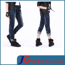 Girl Fashion Button- Fly Kids Jeans