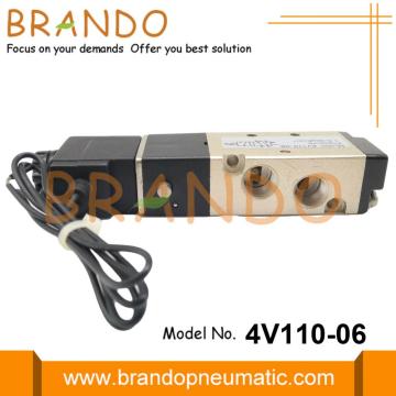 4v110-06 1/8 &#39;&#39; 5/2 Way Pneumatic Solenoid Valve 24VDC