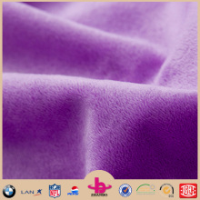 Long lasting fireproof micro plush minky fabric