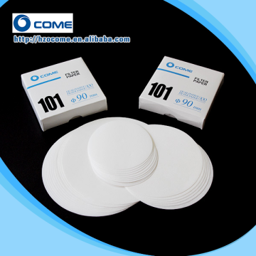 new premium 100% cellulose quantitative filter paper for paper filtro