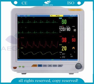 AG-BZ008 handheld 12.1inch hospital patient monitor china