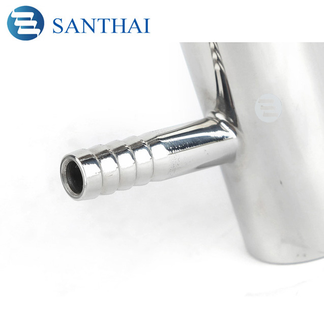 Santhai Brand SS304 SS316L Stainless Steel Sanitary Food Grade Weld Thread Clamp Aseptic Sample Valve