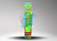 Free Standing POS Newspaper Dump Bins , Cardboard Dump Bin