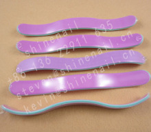 wave shaped glitter nail file