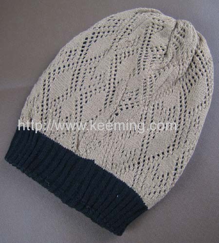 Mode holle dubbellaagse Beanie