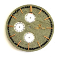 Marble Stone Dial Applied Index For Chrono Watch