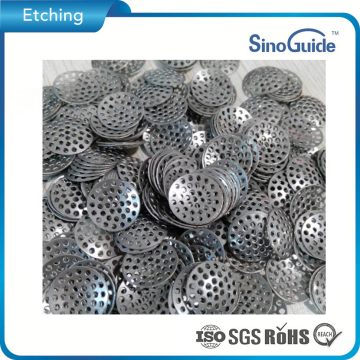 Precision Metal Parts Photo Etched Parts Etching Metal Screen Metal Smoking Pipes