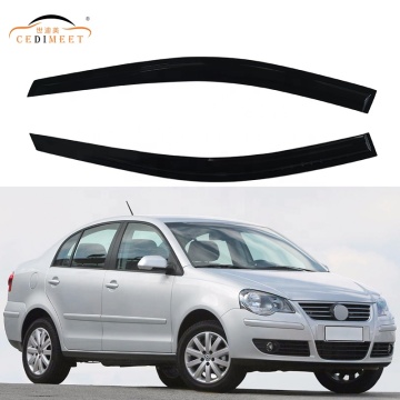 Black Wind Guard Deflectors for Polo Sedan (2005-2010)