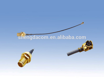 Antenna cable/antenna pigtail/connector SMA-Female to UFL with RG174