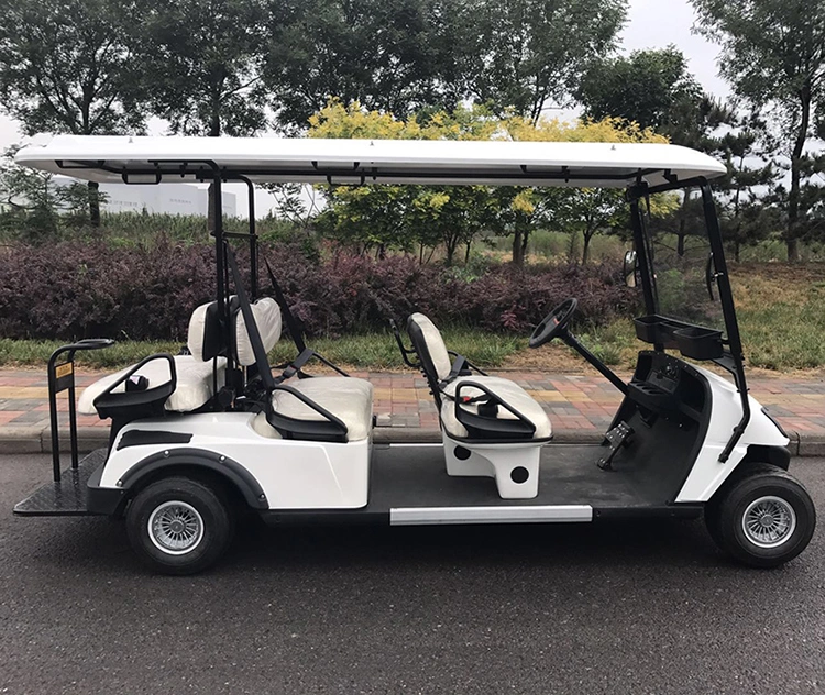 6 Seater Electric Power Rear Seat Golf Car