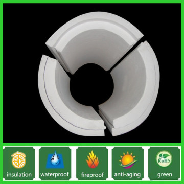 hot sale insulation waterproof calcium silicate pipe/insulation calcium silicate tube