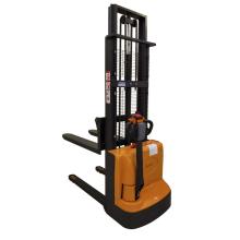 Fully electric powered walkie-talkie stacker