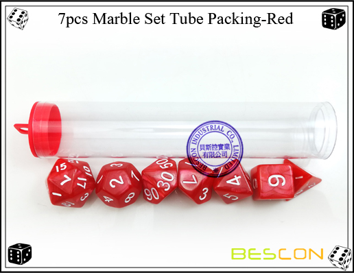 7pcs Mármol Set Tube Packing-Red3 7pcs Marble Set Tube Packing-Red3