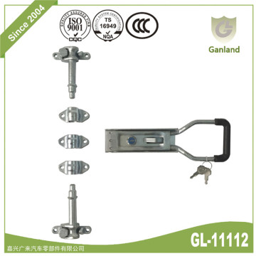 Steel Cargo Van Door Lock With Box Handle