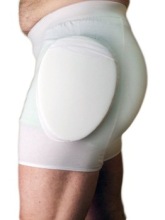 Hip support protector undergarment padding shorts