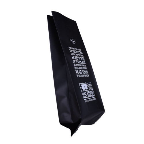 High Quality Side Gusset Foil Empti Round Transparent Tea Bag