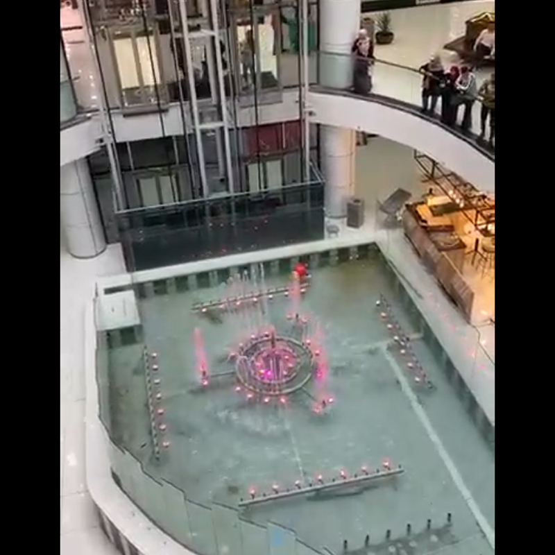 Pool Water Fountain With Lights