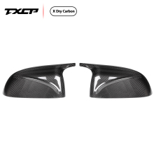 High quality car mirror covers Fit for BMW car carbon fiber mirror covers