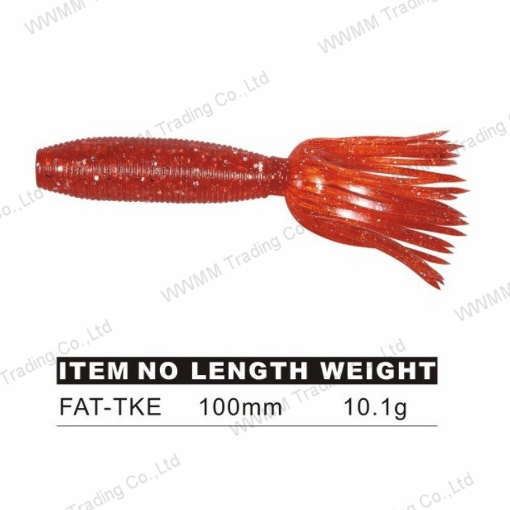 Worm Shape Soft Lure (FAT-TKE)