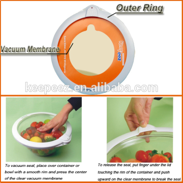 "Presslid" household /home/kitchen vacuum fresh-keeping sealing lids/bowl/cup sealing lids