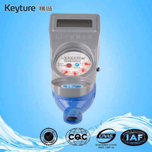 Đồng hồ nước thông minh thẻ IC với thân sắt